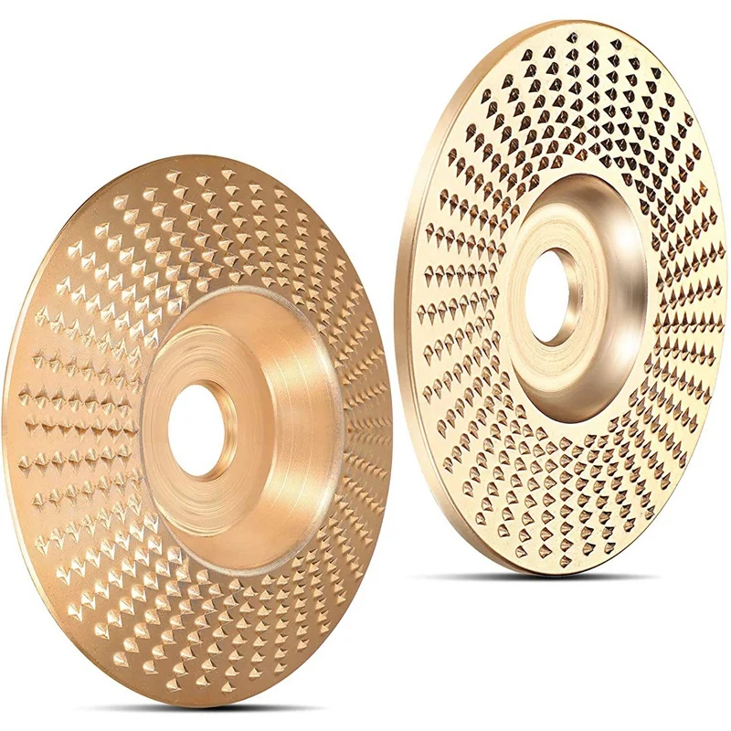2Pcs Grinding Wheel 5/8 Inch Drilled Woodcarving Discs, Including Flat and Inclined Grinding Discs, for Wood Trimming
2Pcs Grinding Wheel 5/8 Inch Drilled Woodcarving Discs, Including Flat and Inclined Grinding Discs, for Wood Trimming