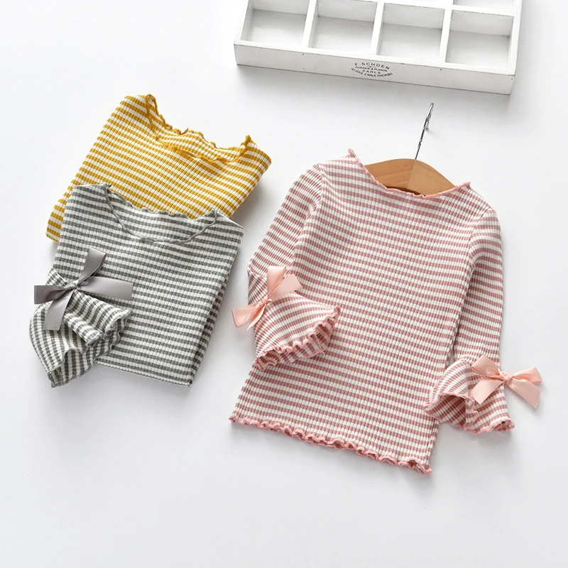 Kids Striped Printed Blouses Spring Fall Girls Shirts Cotton Long Flare Sleeve Children's T-Shirt Girl Kids Baby Toddler Tops
Kids Striped Printed Blouses Spring Fall Girls Shirts Cotton Long Flare Sleeve Children's T-Shirt Girl Kids Baby Toddler Tops