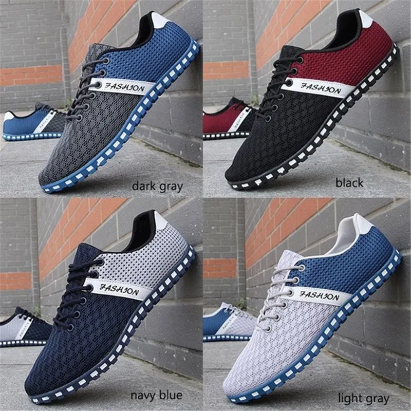 Men Shoes Summer Breathable Air Mesh Shoes Men Lace-Up Style Men Casual Shoes Fashion Sneakers Footwear Large Size 38-46
Men Shoes Summer Breathable Air Mesh Shoes Men Lace-Up Style Men Casual Shoes Fashion Sneakers Footwear Large Size 38-46