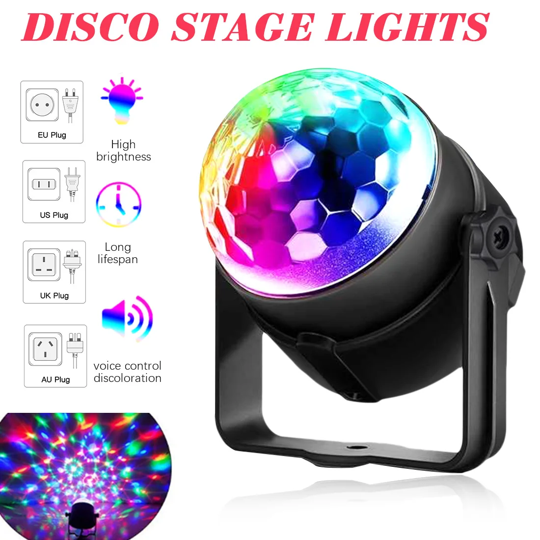 2020 New RGB Colorful Lights Remote Control LED Lamp Sound Control DJ Mood Light Disco Stage Lights For Party Wedding Christmas
2020 New RGB Colorful Lights Remote Control LED Lamp Sound Control DJ Mood Light Disco Stage Lights For Party Wedding Christmas