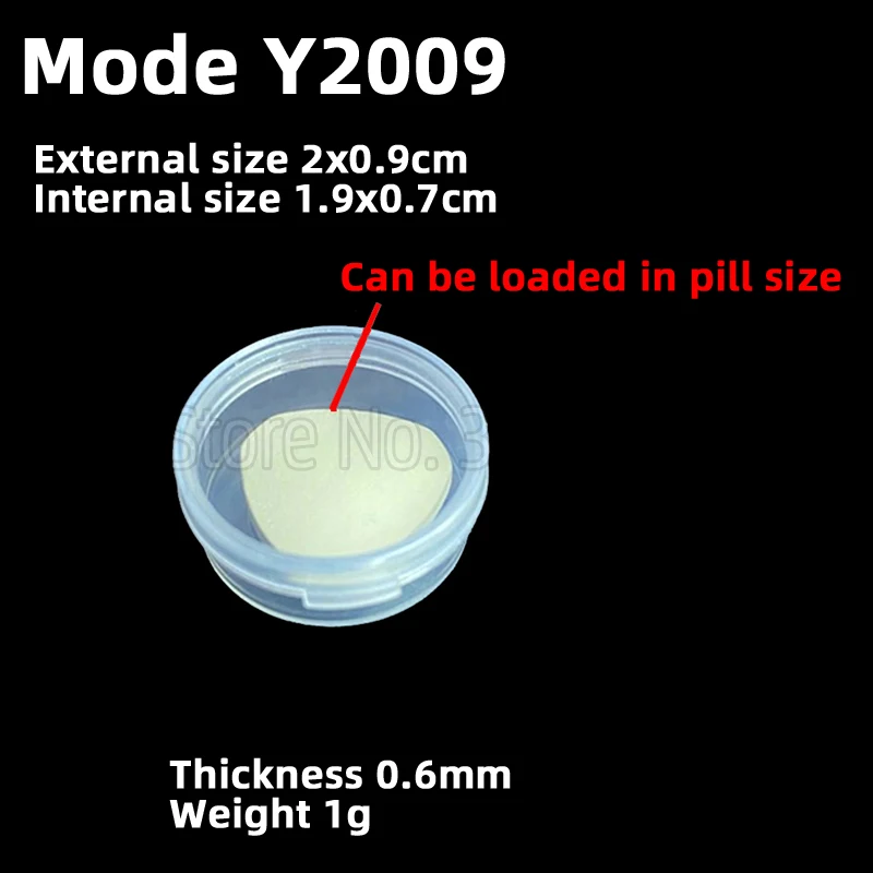 50 pieces Y2009 Round Plastic Case Parts Accessory Organize Storage Screw Sample Transparent Box 1.9x0.7cm
50 pieces Y2009 Round Plastic Case Parts Accessory Organize Storage Screw Sample Transparent Box 1.9x0.7cm