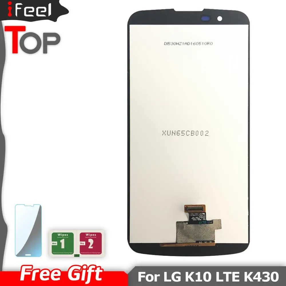 ЖК дисплей 5 3 дюйма для LG K10 сенсорный экран телевизора K430 K410 черный/белый|Экраны