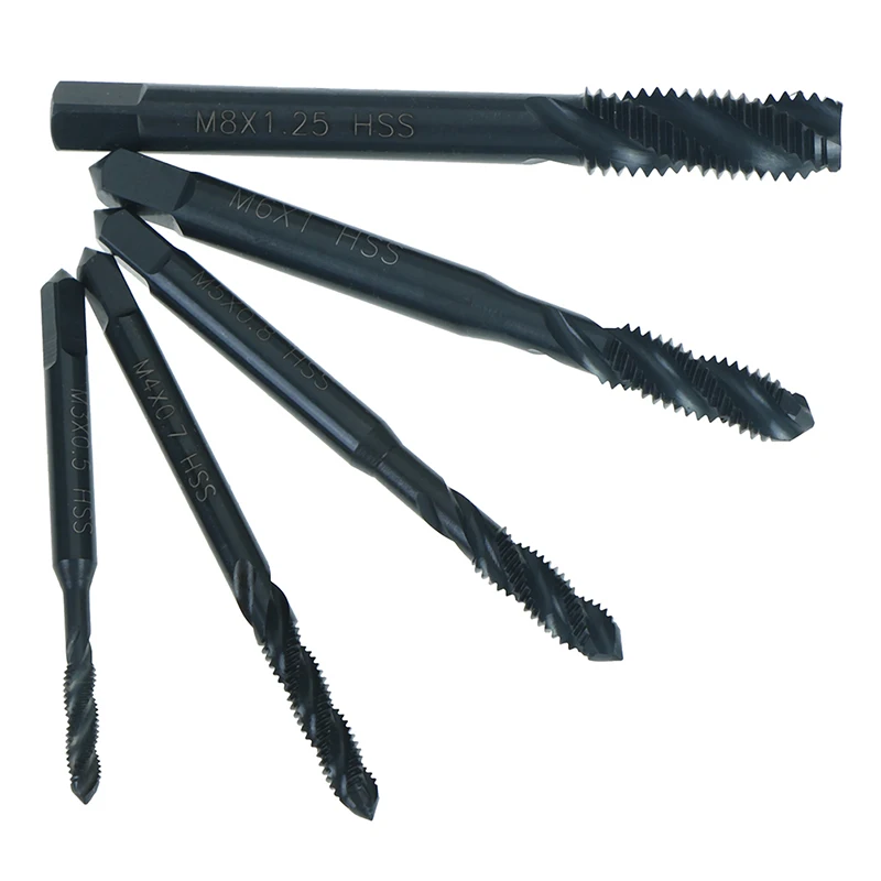 New High Quality M3 M4 M5 M6 M8 5Pcs/Set HSS Machine Screw Thread Metric Plug Tap Drill Set Hot Sale
New High Quality M3 M4 M5 M6 M8 5Pcs/Set HSS Machine Screw Thread Metric Plug Tap Drill Set Hot Sale