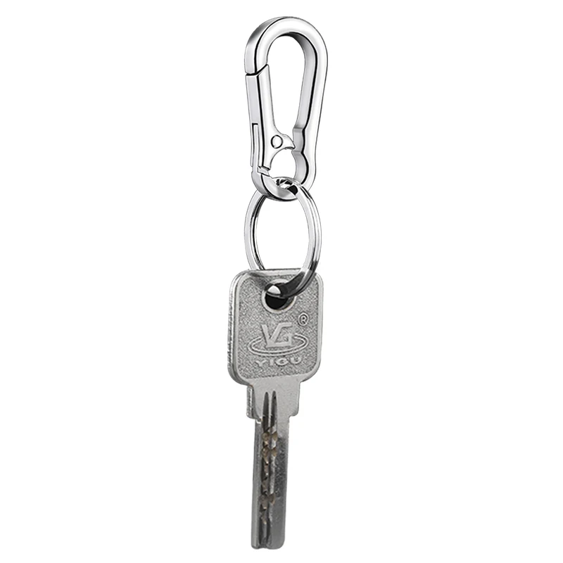 Carabiner Stainless Steel Gourd Buckle Carabiner Keychain Waist Belt Clip Anti-lost Buckle Hanging Keyriing
Carabiner Stainless Steel Gourd Buckle Carabiner Keychain Waist Belt Clip Anti-lost Buckle Hanging Keyriing