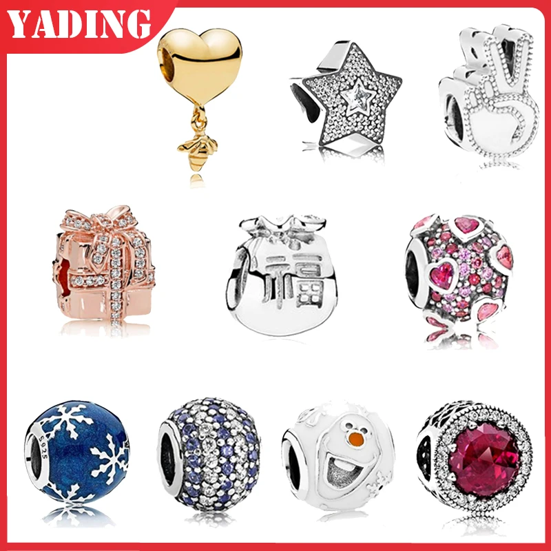 FIT original authentic 100% 925 sterling silver pan beads for women fashion classic luxury DIY jewelry snake charm bracelet 
FIT original authentic 100% 925 sterling silver pan beads for women fashion classic luxury DIY jewelry snake charm bracelet