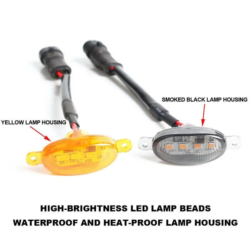 4 pieces/amber front grille driving light LED truck kit light driving SUV logo S1C2
4 pieces/amber front grille driving light LED truck kit light driving SUV logo S1C2