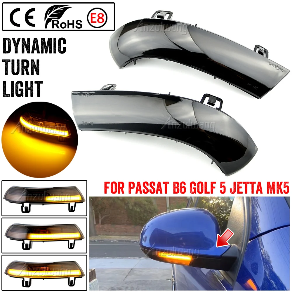 Black For VW GOLF 5 GTI V MK5 Jetta Passat B5.5 B6 Sharan Superb EOS Car LED Dynamic Turn Signal Light Side Mirror Indicator
Black For VW GOLF 5 GTI V MK5 Jetta Passat B5.5 B6 Sharan Superb EOS Car LED Dynamic Turn Signal Light Side Mirror Indicator
