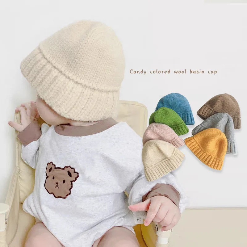 New Autumn Winter Candy Color Baby Knitted Bucket Hats Kids Girls Boys Beanies Basin Caps Warm Soft Casual Children Panama Hats
New Autumn Winter Candy Color Baby Knitted Bucket Hats Kids Girls Boys Beanies Basin Caps Warm Soft Casual Children Panama Hats