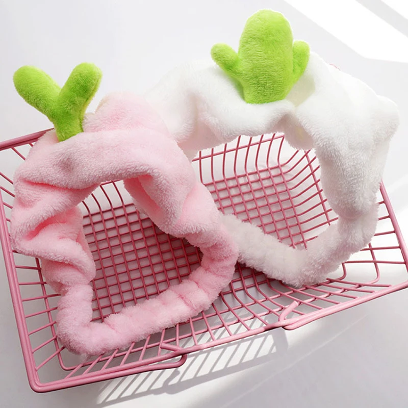 Wash Face Hair Holder Hairbands Soft Warm Coral Fleece Cactus Bean Sprouts For Women Girls Turban Fashion Hair Accessories 
Wash Face Hair Holder Hairbands Soft Warm Coral Fleece Cactus Bean Sprouts For Women Girls Turban Fashion Hair Accessories