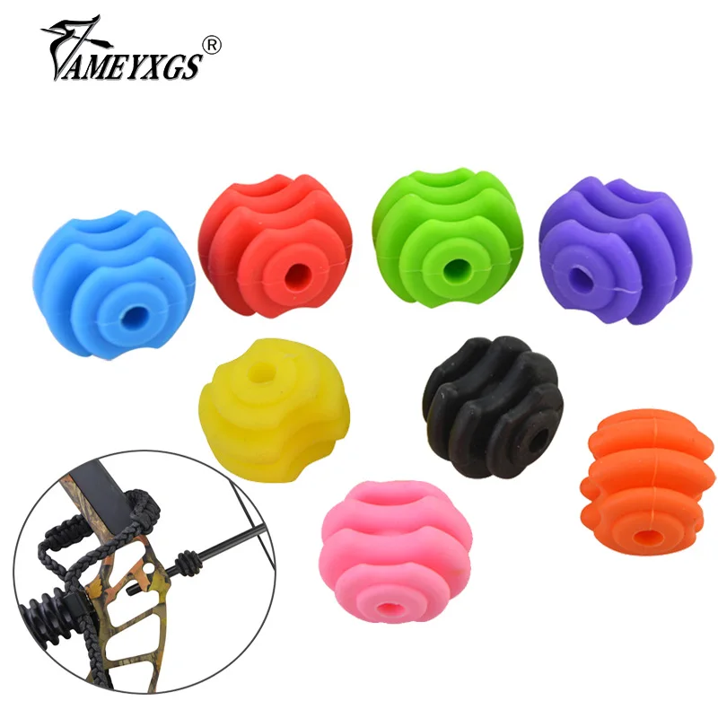 1pc Archery Bow String Suppressor Compound Bow Arrow Hunting Shooting Bowstring Progressive Resistance Ball Rubber Stabilizer
1pc Archery Bow String Suppressor Compound Bow Arrow Hunting Shooting Bowstring Progressive Resistance Ball Rubber Stabilizer