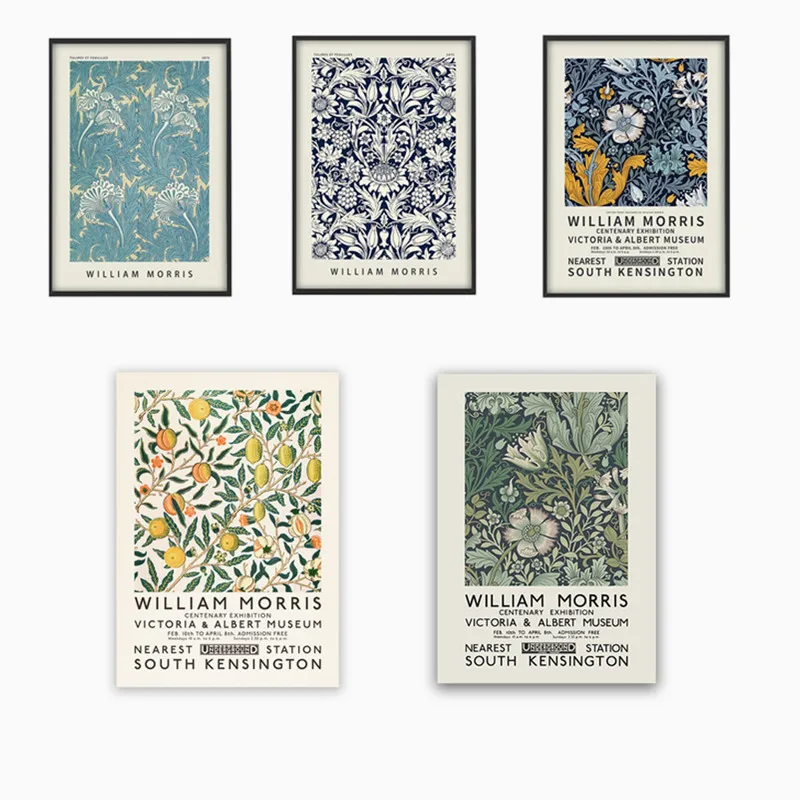 William Morris The Victoria and Albert Museum Exhibition Wall Art Canvas Painting Posters and Prints Living Room Deco (No Frame)
William Morris The Victoria and Albert Museum Exhibition Wall Art Canvas Painting Posters and Prints Living Room Deco (No Frame)