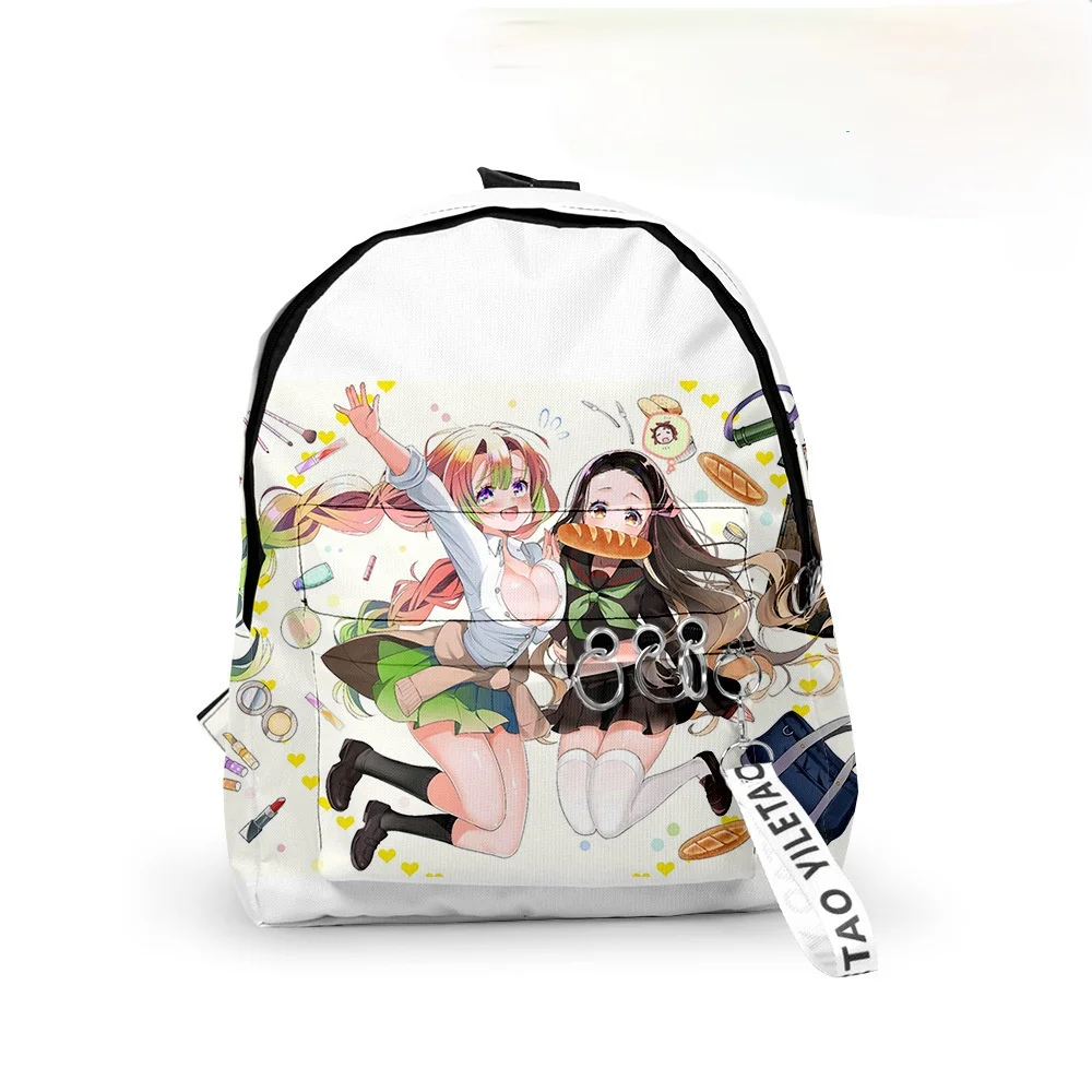 Anime Demon Slayer Kamado Nezuko Backpack Oxford Cloth Bag Schoolbag Travelbag Notebook Bags Gift 35*29*12CM
Anime Demon Slayer Kamado Nezuko Backpack Oxford Cloth Bag Schoolbag Travelbag Notebook Bags Gift 35*29*12CM