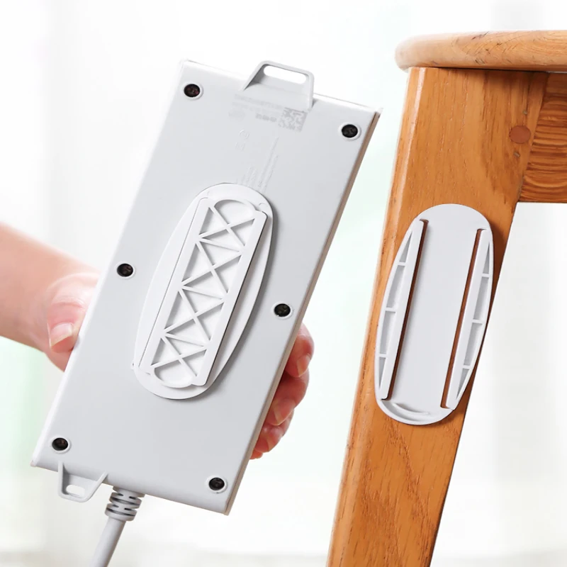 Wall-Mounted Sticker Plug-in Board Home Self-Adhesive Socket Fixer Cable Wire Organizer Power Strip Holder socket holder
Wall-Mounted Sticker Plug-in Board Home Self-Adhesive Socket Fixer Cable Wire Organizer Power Strip Holder socket holder