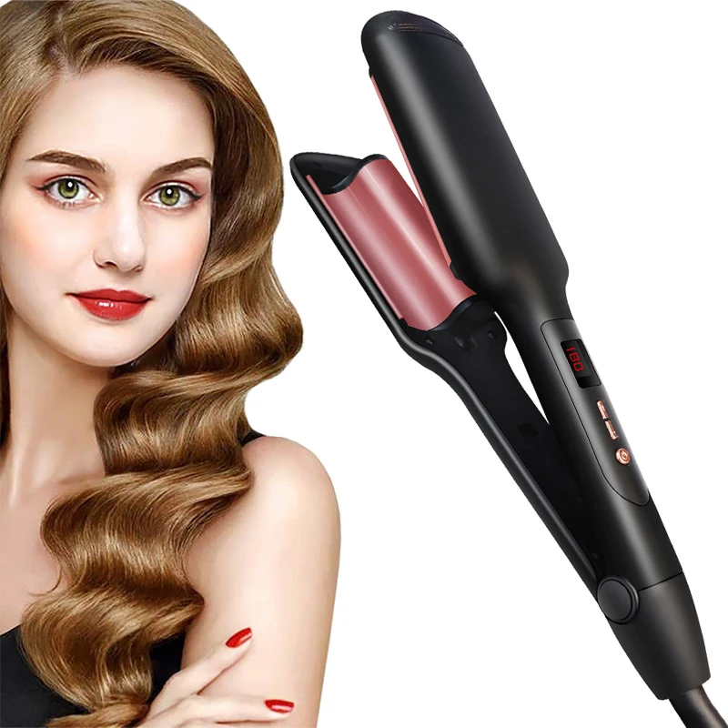Professional Wave Hair Styler 3 Barrels Big Wave Curling Iron Hair Curlers Crimping Iron Fluffy Waver Salon Styling Tools
Professional Wave Hair Styler 3 Barrels Big Wave Curling Iron Hair Curlers Crimping Iron Fluffy Waver Salon Styling Tools