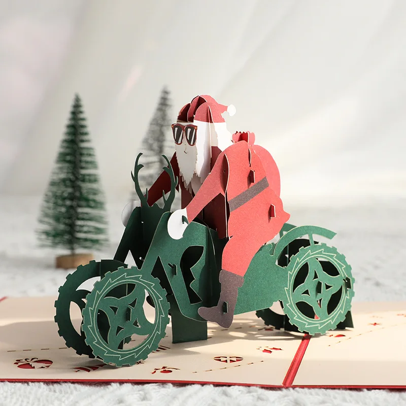 Christmas Card 3D Pop Up Greeting Cards With Envelope Post Card For Birthday Christmas Happy New Year Party Decoration Supplies
Christmas Card 3D Pop Up Greeting Cards With Envelope Post Card For Birthday Christmas Happy New Year Party Decoration Supplies