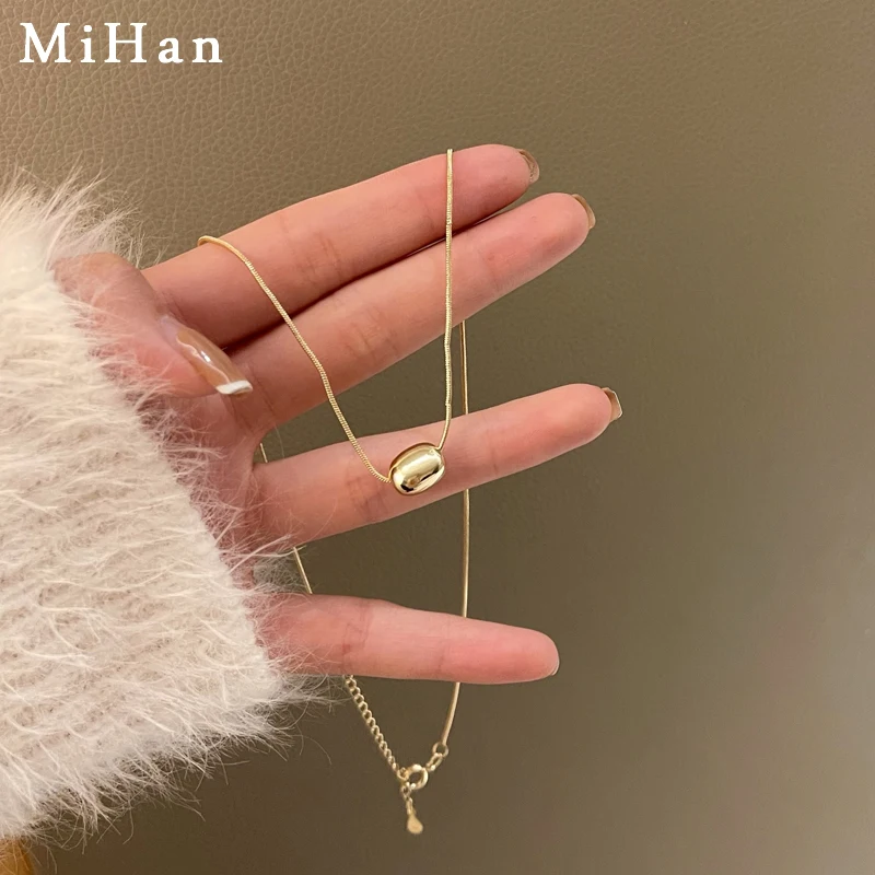 Mihan Modern Jewelry Metal Geometric Pendant Necklace Simply Deign Hot Selling Chain Necklace For Women Accessories
Mihan Modern Jewelry Metal Geometric Pendant Necklace Simply Deign Hot Selling Chain Necklace For Women Accessories