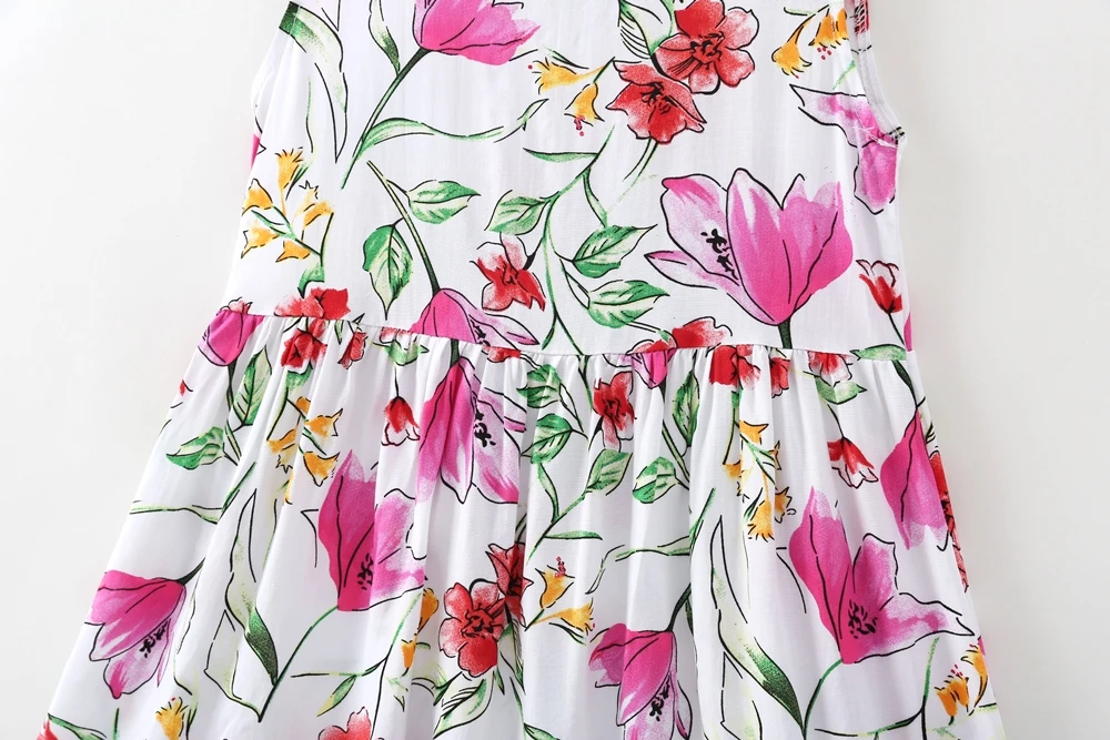 New Summer Cool Baby Girls Dresses Fashion Cotton Children's Clothes Sleeveless Floral Kids Pretty Casual Clothing Cute Dress
New Summer Cool Baby Girls Dresses Fashion Cotton Children's Clothes Sleeveless Floral Kids Pretty Casual Clothing Cute Dress