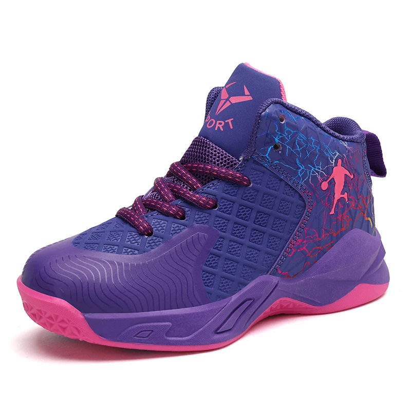 Boys Children Basketball Shoes High Quality Thick Sole Non-Slip Kids Sneakers Boys Girls Sport Shoes Outdoor Boy Trainer Basket
Boys Children Basketball Shoes High Quality Thick Sole Non-Slip Kids Sneakers Boys Girls Sport Shoes Outdoor Boy Trainer Basket