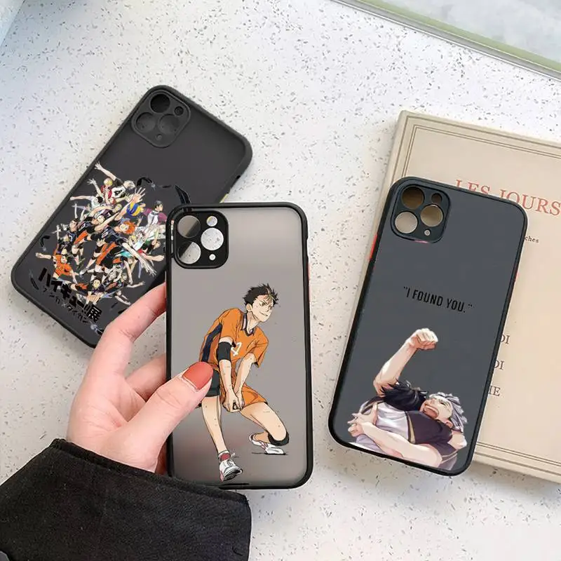 Anime haikyuu volleyball boy Phone Case Matte Transparent for iPhone 7 8 11 12 s mini pro X XS XR MAX Plus Clear mobile bag
Anime haikyuu volleyball boy Phone Case Matte Transparent for iPhone 7 8 11 12 s mini pro X XS XR MAX Plus Clear mobile bag