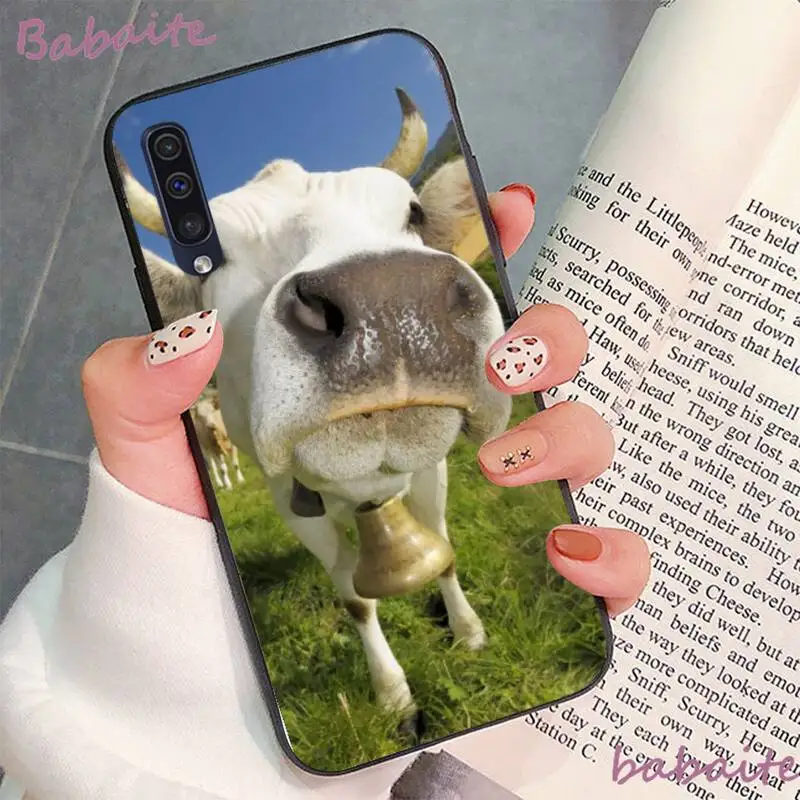 Babaite Cow Painted Phone Case for samsung a30 A30S a51 a50 a71 A40 A21 A21S a11 a91 A70
Babaite Cow Painted Phone Case for samsung a30 A30S a51 a50 a71 A40 A21 A21S a11 a91 A70