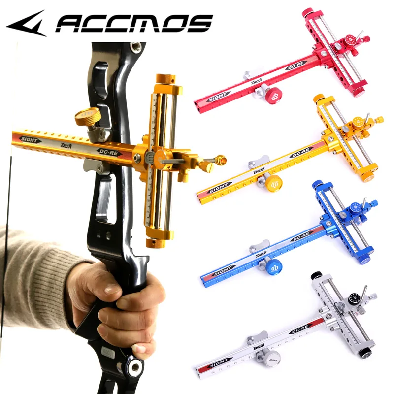5 Colour Decut DC-RE Archery Composite sight Recurve Arrow Aluminum Sight For Recurve Bow and Hunting Bow Accessory
5 Colour Decut DC-RE Archery Composite sight Recurve Arrow Aluminum Sight For Recurve Bow and Hunting Bow Accessory