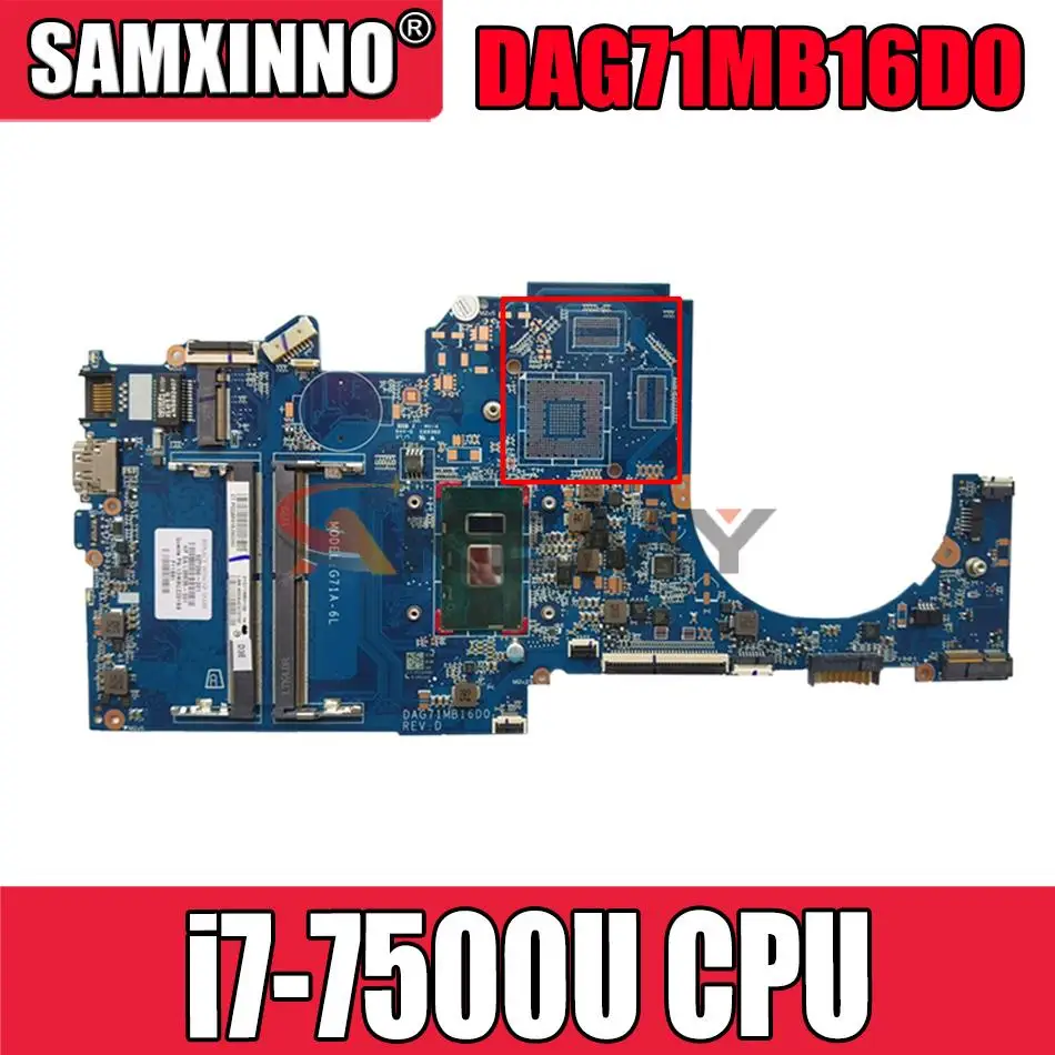 927264-601 UMA MOTHERBOARD DAG71MB16D0 w/ i7-7500U for HP 15-CC TPN-Q191 14-BK 14-BP
927264-601 UMA MOTHERBOARD DAG71MB16D0 w/ i7-7500U for HP 15-CC TPN-Q191 14-BK 14-BP