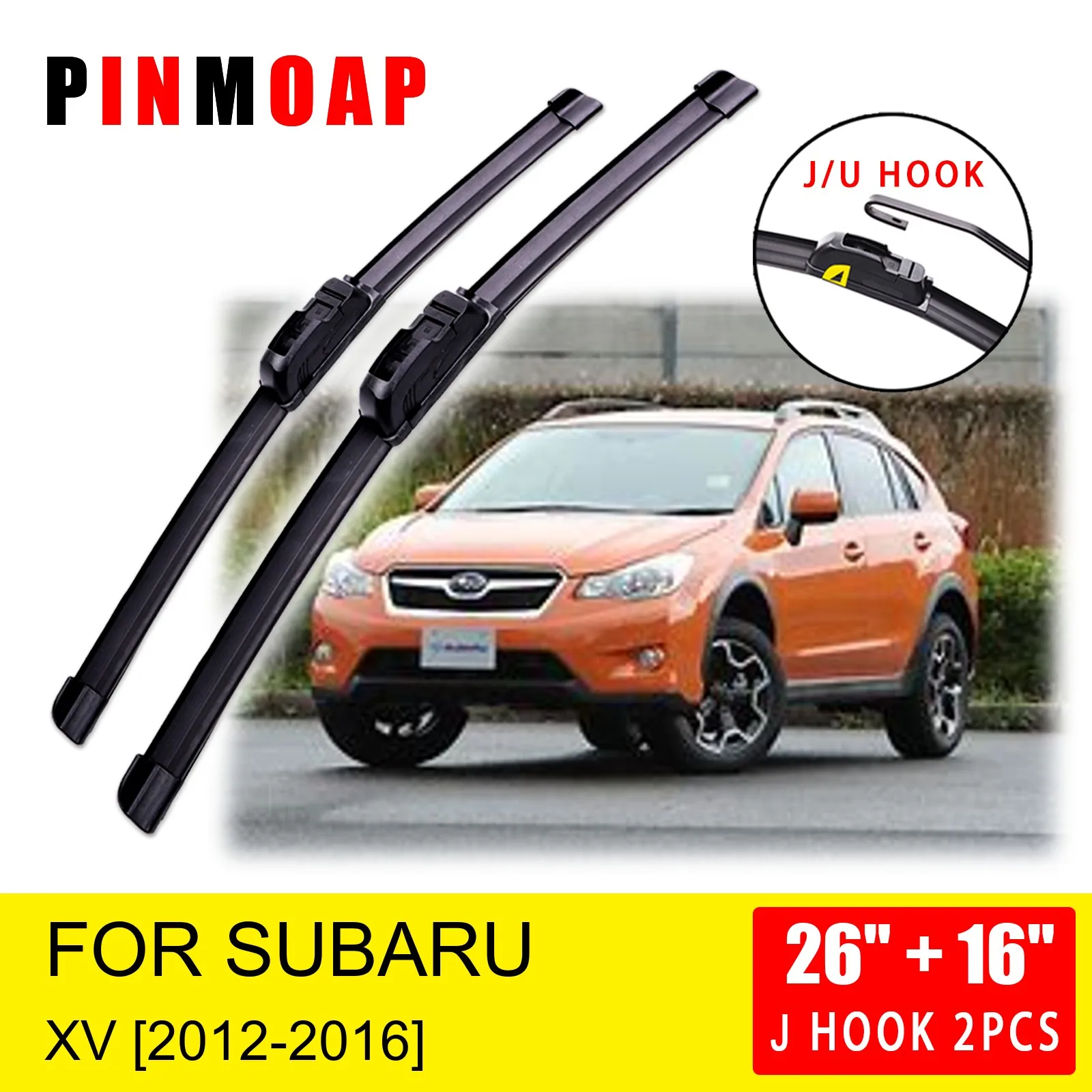 Щетки стеклоочистителя передние для Subaru XV Crosstrek WRX STI 2012 2013 2014 2015 2016
Щетки стеклоочистителя передние для Subaru XV Crosstrek WRX STI 2012 2013 2014 2015 2016