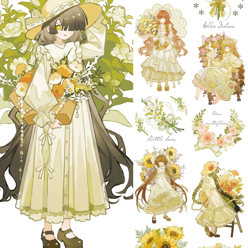 New 2021 Washi Tape Roll Beautiful Flower And Girl Washitape Stickers Figure Flower Long Cycle Special Oil
New 2021 Washi Tape Roll Beautiful Flower And Girl Washitape Stickers Figure Flower Long Cycle Special Oil