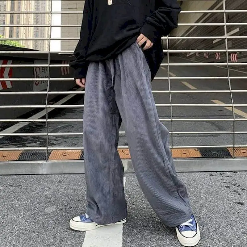 Autumn Spring New Casual Straight Pants Men Trousers Vintage Loose Women Wide-Leg Pants Streetwear Unisex Clothing
Autumn Spring New Casual Straight Pants Men Trousers Vintage Loose Women Wide-Leg Pants Streetwear Unisex Clothing