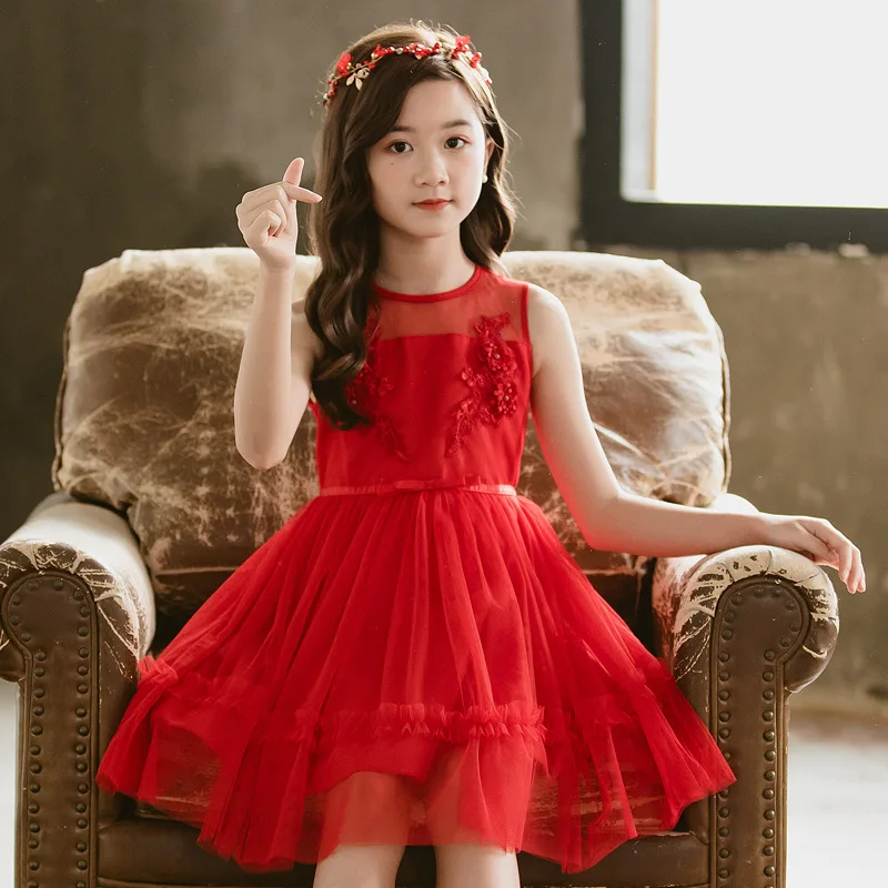 Летняя детская одежда для девочек Платья принцесса платье показать