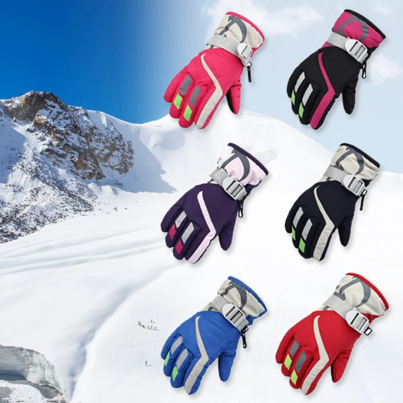 1 Pair Children Boys Girls Winter Warm Windproof Sports Ski Gloves Kids Breathable Adjustable Glove
1 Pair Children Boys Girls Winter Warm Windproof Sports Ski Gloves Kids Breathable Adjustable Glove