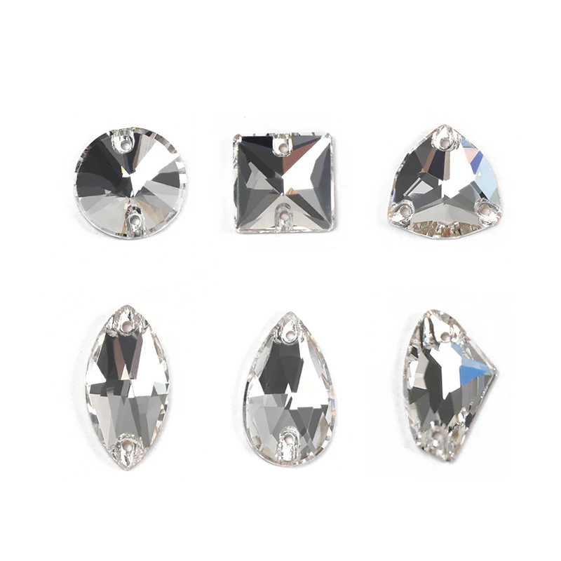 CTPA3bI Glass Clear Sew On Rhinestones Flatback DIY Crafts Accessories Crystal Stones For Needlework Dancing Dress Decoration
CTPA3bI Glass Clear Sew On Rhinestones Flatback DIY Crafts Accessories Crystal Stones For Needlework Dancing Dress Decoration