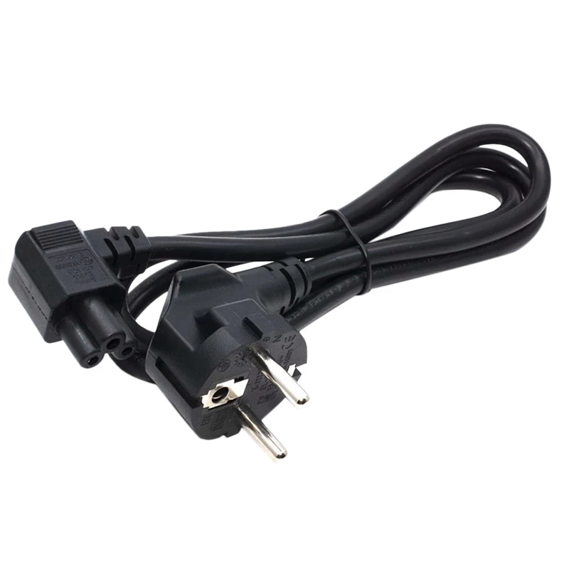EU Plug 2 Pin-4.8mm to C5 90 Degree/Angle Cloverleaf Lead Power Cable Lead Cord PC Monitor
EU Plug 2 Pin-4.8mm to C5 90 Degree/Angle Cloverleaf Lead Power Cable Lead Cord PC Monitor
