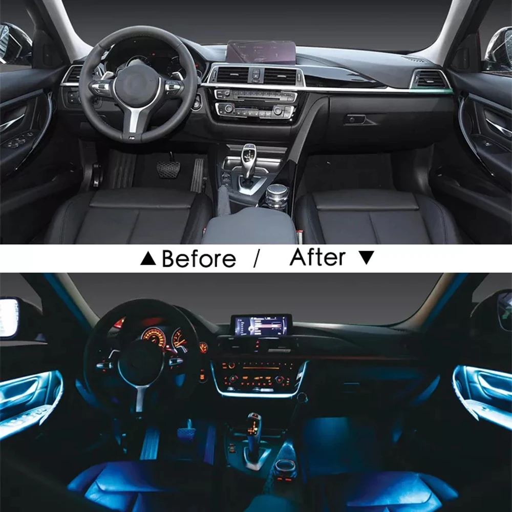 For BMW X5/X6 8/9/11 colors car decorative auto ambient light led strip for F15/F85/F16/G05/G06 Ambient light decoration Refit
For BMW X5/X6 8/9/11 colors car decorative auto ambient light led strip for F15/F85/F16/G05/G06 Ambient light decoration Refit