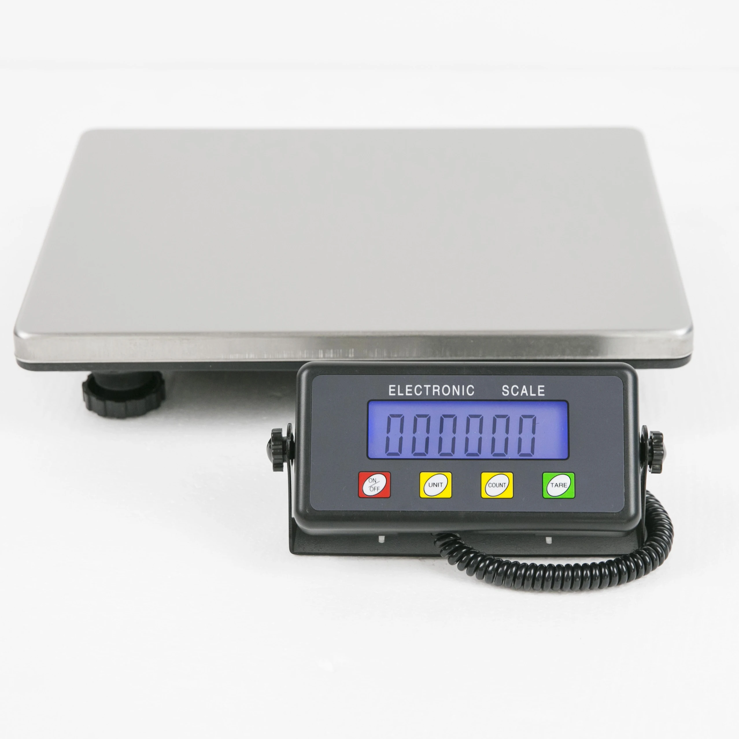 

Industrial Heavy Duty Digital Shipping Postal Scale Parcel Office Bench Scale Large Platform 200kg/660lb LCD w/ AC Adapter