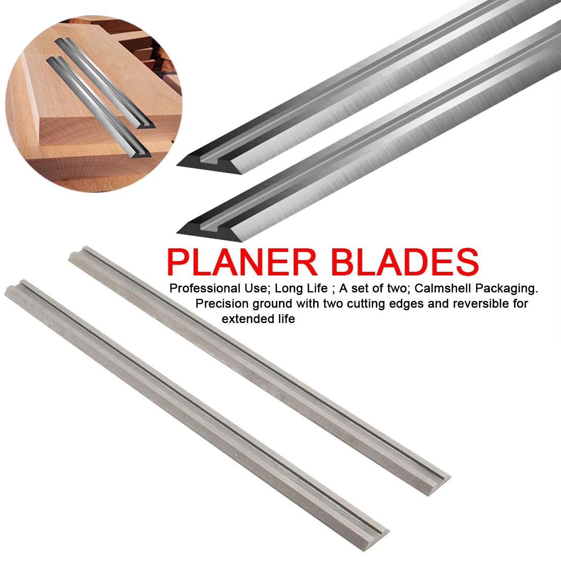 82x5.5x1.2mm electric planer blade, reversible woodworking planer, carbide planer, used for woodworking machinery parts
82x5.5x1.2mm electric planer blade, reversible woodworking planer, carbide planer, used for woodworking machinery parts