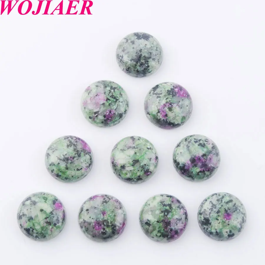 WOJIAER 30Pcs/Lot Mixed Gem Stones Round Cabochon Beads Natural Stone Healing Bead Fit for Women Men DIY Handmade Jewelry PBU814
WOJIAER 30Pcs/Lot Mixed Gem Stones Round Cabochon Beads Natural Stone Healing Bead Fit for Women Men DIY Handmade Jewelry PBU814