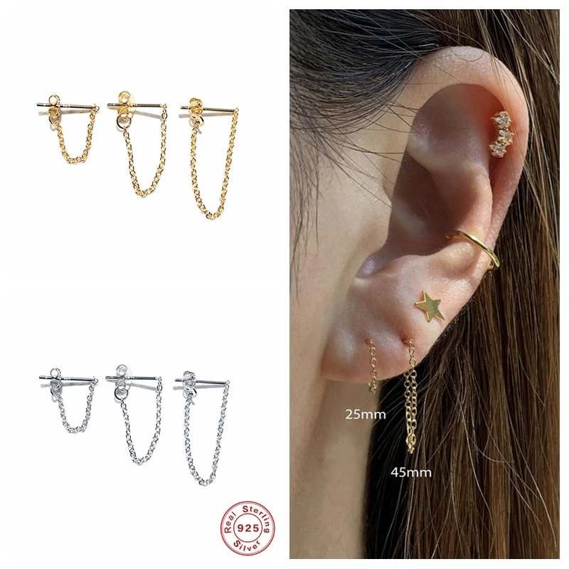 Aide 925 стерлингового серебра тонкая цепь кисточкой, серьги со шпилькой, для женщин, минималистский петли уха вечерние ювелирные украшения по...
Aide 925 стерлингового серебра тонкая цепь кисточкой, серьги со шпилькой, для женщин, минималистский петли уха вечерние ювелирные украшения по...