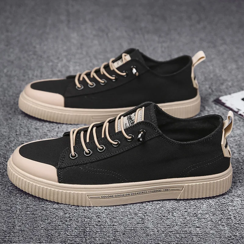 Men Vulcanize Shoes New Canvas Shoes Men Comfort Men Shoes Fashion Sneakers Men Casual Sheoes Sneakers Male Footwear