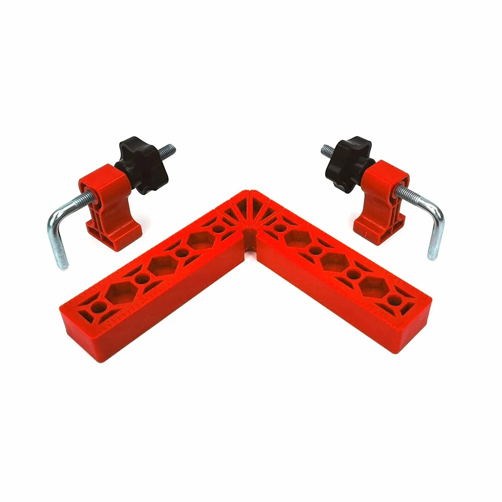 2Pcs 90 Degree Positioning Squares Woodworking Fixing Clamp Right Angle Clamps 100MM Right Angle Screw
2Pcs 90 Degree Positioning Squares Woodworking Fixing Clamp Right Angle Clamps 100MM Right Angle Screw
