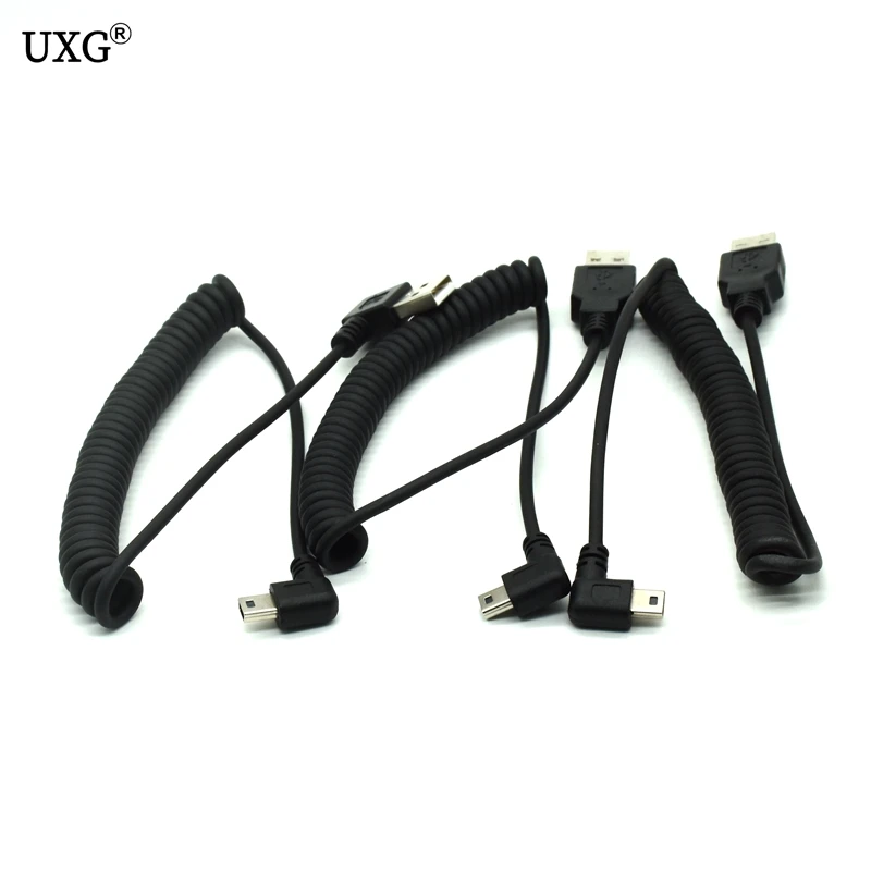 40CM to 120cm 4ft USB 2.0 Male to MINI USB 2.0 Male 90 Degree Angle Retractable Data Charging Cable for MP3 MP4 Car Camera
40CM to 120cm 4ft USB 2.0 Male to MINI USB 2.0 Male 90 Degree Angle Retractable Data Charging Cable for MP3 MP4 Car Camera