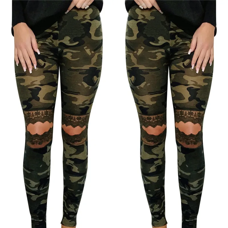 Camouflage Print Pencil Pants Women Summer Hollow Design Lace Decor Pants Elastic High Waist Slim Hips Streetwear Sexy Trousers
Camouflage Print Pencil Pants Women Summer Hollow Design Lace Decor Pants Elastic High Waist Slim Hips Streetwear Sexy Trousers