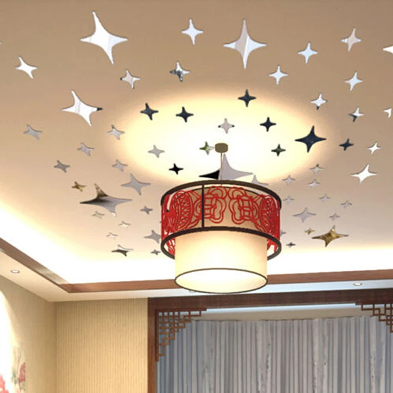 50 Pcs/set Newest Star Shape 3D Acrylic Wall Stickers Living Room Bed Room Ceiling Mirror Wall Sticker Home Decoration
50 Pcs/set Newest Star Shape 3D Acrylic Wall Stickers Living Room Bed Room Ceiling Mirror Wall Sticker Home Decoration