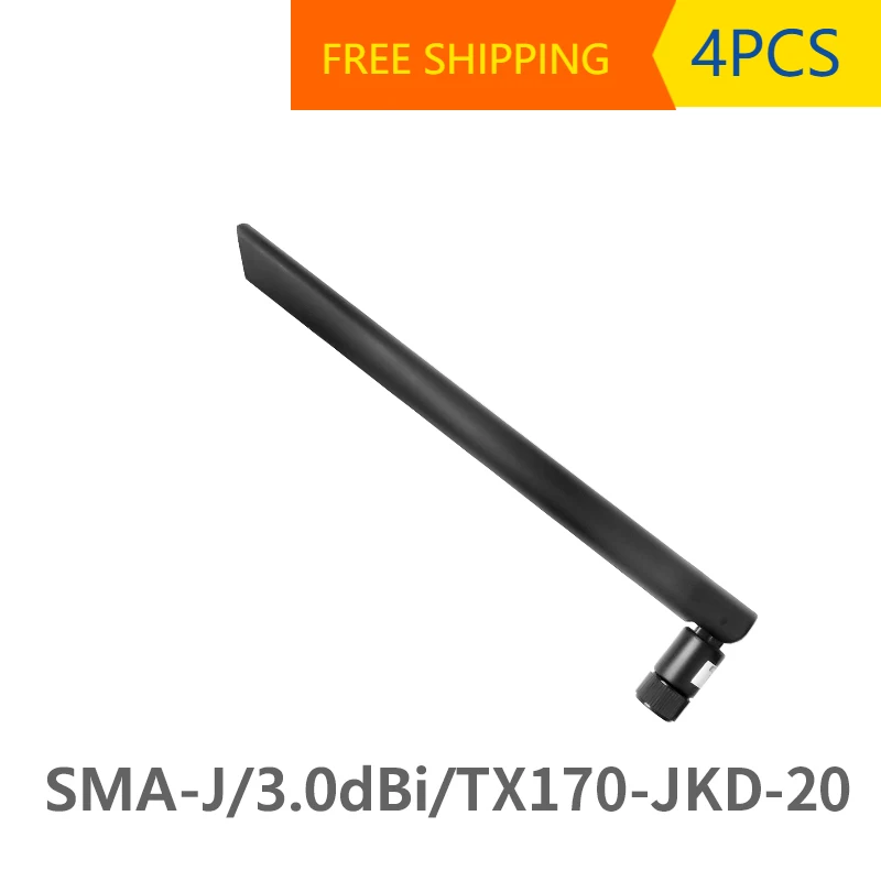 4Pcs Flexible 170MHz Vhf Whip Antenna 50ohm 3.0dBi Rubber Antennas for Communication Wifi Antenna Ultra -Short TX170-JKD-20
4Pcs Flexible 170MHz Vhf Whip Antenna 50ohm 3.0dBi Rubber Antennas for Communication Wifi Antenna Ultra -Short TX170-JKD-20
