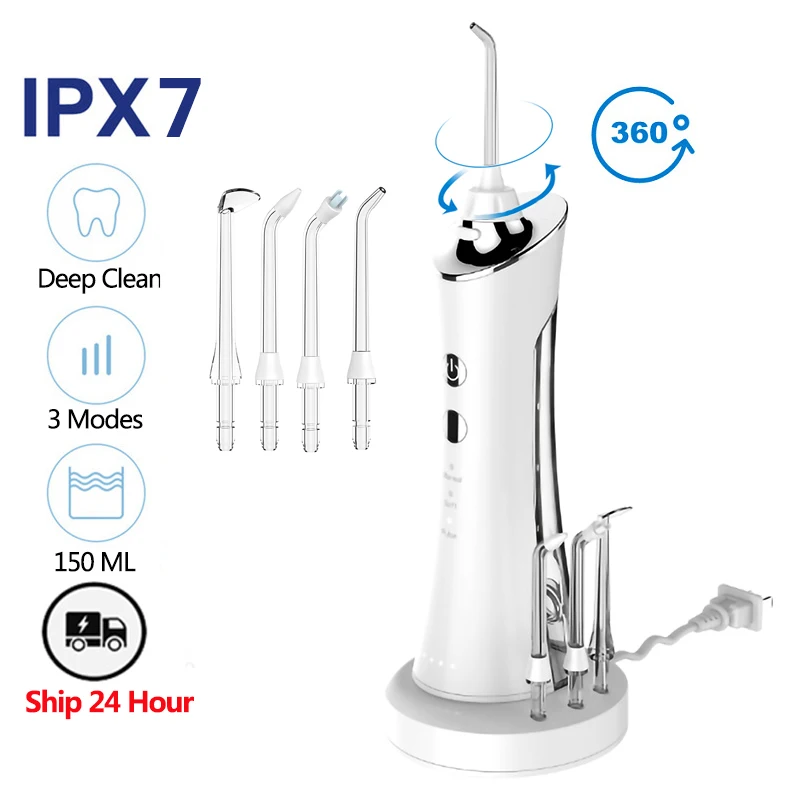 New Oral Irrigator Water Dentist Flosser Wireless Rechargeable Dental Floss 3 Modes Cordles Waterproof Teeth Cleaner Dental Care
New Oral Irrigator Water Dentist Flosser Wireless Rechargeable Dental Floss 3 Modes Cordles Waterproof Teeth Cleaner Dental Care