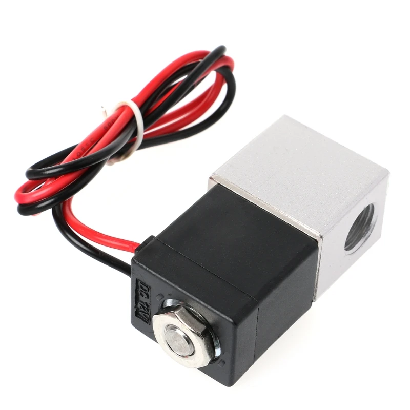 SAIFLO 1/4" DC 12V 2 Way Normally Closed Pneumatic Aluminum Electric Solenoid Air Valve
SAIFLO 1/4" DC 12V 2 Way Normally Closed Pneumatic Aluminum Electric Solenoid Air Valve