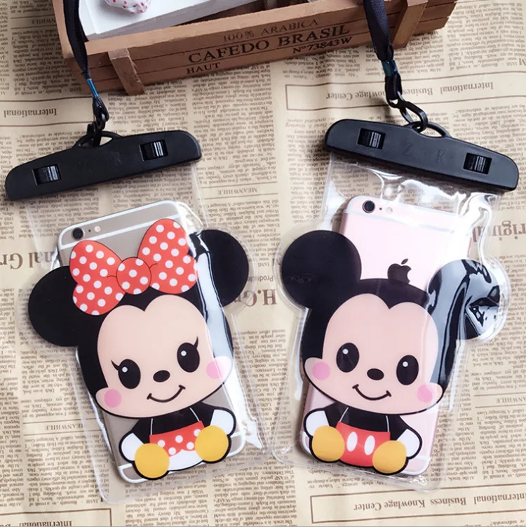 Disney original mobile phone bag for iphone12 mobile phone waterproof bag cartoon for Huawei touch screen swimming diving bag
Disney original mobile phone bag for iphone12 mobile phone waterproof bag cartoon for Huawei touch screen swimming diving bag