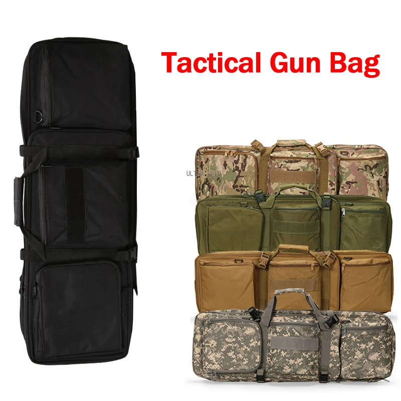 Tactical Military Hunting Gun Bag Large Capacity Shooting Training Portable Shoulder Rifle Gun Case Airsoft Paintball Bag
Tactical Military Hunting Gun Bag Large Capacity Shooting Training Portable Shoulder Rifle Gun Case Airsoft Paintball Bag