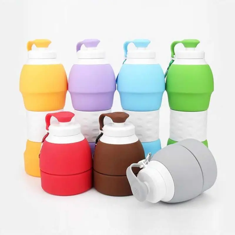 Portable Silicone Collapsible Water Bottle for Sport Outdoor Travel Retractable Folding Bottles My Drinking Bottle Kettle 580ML
Portable Silicone Collapsible Water Bottle for Sport Outdoor Travel Retractable Folding Bottles My Drinking Bottle Kettle 580ML