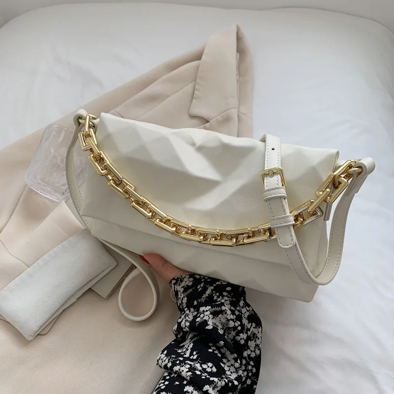 Women's Bag Crossbody Messenger Designer Korean Bolsas White Chain Simple Summer Handbag 2021 New Shoulder Female Bags For Women
Women's Bag Crossbody Messenger Designer Korean Bolsas White Chain Simple Summer Handbag 2021 New Shoulder Female Bags For Women